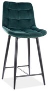 Scaun de bar Chic H-2 Verde – H92 cm