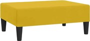 vidaXL Taburet, galben, 78x56x32 cm, catifea
