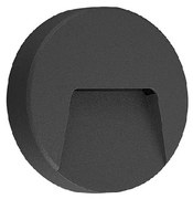 Aplica LED de perete pentru iluminat exterior, IP54 Iasu grafit