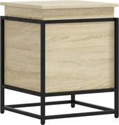 vidaXL Cutie depozitare stejar sonoma 40x40x51,5cm lemn prelucrat