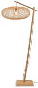 Lampadar eco din bambus Cango natur, 60x25cm