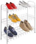 Suport pantofi cu 3 rafturi Metaltex Shoe Rack