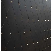 Nedis CLLN320 - LED perdea Crăciun 320 LED, 7 funcții, 6m, IP44, alb cald