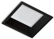 Spot LED incastrabil tavan/plafon AIDA SQUARE 9W negru