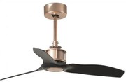 Ventilator de tavan cu telecomanda design modern JUST FAN cupru / negru