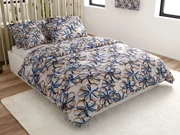 Lenjerie din microfibra FLORVINA bej Dimensiune lenjerie de pat: 2 buc 70 x 90 cm | 200 x 220 cm