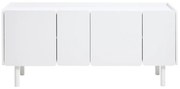 Comodă albă 160x70x45 cm Bera – Unique Furniture