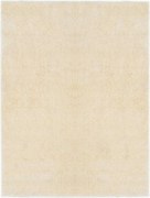 vidaXL Covor shaggy de zonă Crem 120 x 160 cm Polietilenă