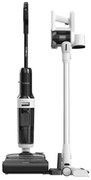 Aspirator vertical fara fir Tineco Floor One Switch S6 Stretch Plus 5in1, 21000 Pa, Uscat/umed, Wi-Fi, iLoop putere adaptiva, Negru/Alb