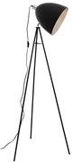 Eglo 79377 - Lampă de podea MAREPERLA 1xE27/60W/230V neagră