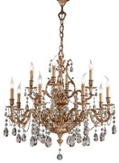 Candelabru 12 brate LUX cu cristale Scholer, Versailles