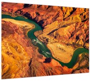 Tablou pe sticlă - Marele Canion (70x50 cm)