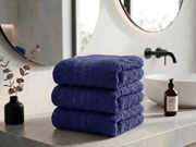 Prosop de maini Classic 50 x 100 cm albastru Inchis, 100% bumbac