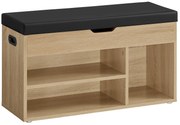 Taburet Brooks Spatii Depozitare Stejar 80x44
