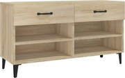 vidaXL Pantofar, stejar sonoma, 102x35x55 cm, lemn compozit
