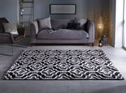 Covor Amira Grey, Flair Rugs, 120 x 170 cm, bumbac, gri