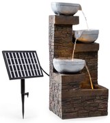 Blumfeldt Fez, fântână solară, LED, 34 × 76 × 36 cm (L × Î × l), poliresină