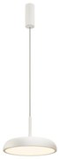 Lustra/Pendul LED design modern Gerhard 30cm alb