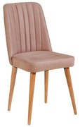 Scaun sufragerie Vlasta 2 (pin atlantic + bej). 1093084
