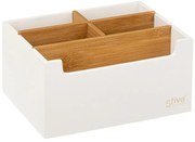 Organizator alb cu 5 compartimente NATUREO