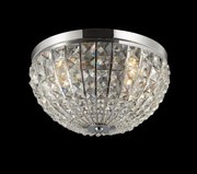 Plafonier cristal Venezian diam. 30 cm CALYPSO PL4 066400