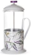 Ceainic din sticlă cu sită LAVENDER 1 l