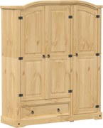 vidaXL Șifonier „Corona”, 151,5x52x186 cm, lemn masiv de pin