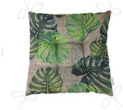 Pernă pentru scaun Minimalist Cushion Covers Banana Leaves, 40 x 40 cm