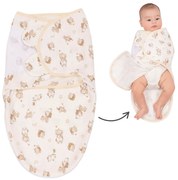 Sistem de infasat reglabil cu fermoar 0-3 luni Kidizi Orso, bumbac 100%, 0.5 tog