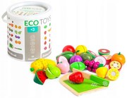 Set de fructe pentru bucătărie Ecotoys