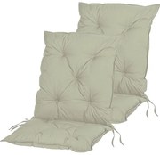 STILISTA pernă pentru scaune joase, 2 buc, crem