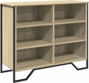 vidaXL Dulap, stejar sonoma, 91x35,5x74,5 cm, lemn prelucrat