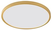 Plafoniera LED moderna design slim CAMI 50cm, auriu