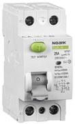 Siguranta automata cu protectie diferentiala 25A P+N, tip AC, 30mA, 6kA, Noark