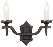 Aplică Elstead RY2B-BLACK RECTORY 2xE14/60W/230V