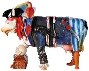 Cadouri Personalizate Vacuta Decorativa - Piratul Jack