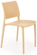 Scaun din plastic portocaliu K514