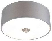 Plafoniera rustică gri 30 cm - Drum