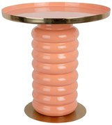 Măsuță auxiliară rotundă din metal ø 41 cm Ruby – Leitmotiv