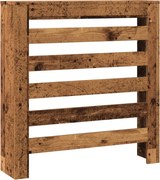 vidaXL Mască pentru calorifer, lemn vechi, 78x20x82 cm, lemn prelucrat