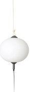 Lampa/Pendul portabil iluminat exterior decorativ SAIGON hole cap R45 gri/alb
