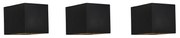 Set de 3 aplice moderne negre - Transfer