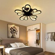 Lustra LED G3314-5 BK – 130W, cu telecomanda, 3 temperaturi de culoare