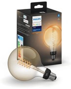 LED Bec dimmabil Philips Hue WHITE FILAMENT G125 E27/7W/230V 2100K