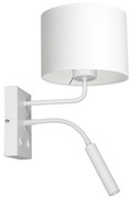 Lampă de perete ARDEN 1xE27/60W+1xG9/8W/230V albă