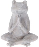 Decorațiune de grădină Broască șezând II, 16 x19,5 x 29 cm