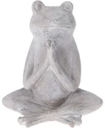 Decorațiune de grădină Broască șezând II, 16 x19,5 x 29 cm