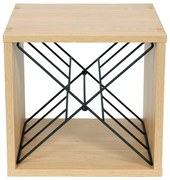 Raft pentru sticle de vin în culoare naturală cu aspect de lemn de frasin număr de sticle 12 36,5x36x29 cm Macon – Compactor