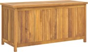 vidaXL Cutie de grădină, 114x50x58 cm, lemn masiv de tec