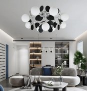 Lustra Modernă, 9 Becuri, Soclu E27